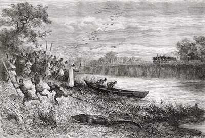 The Ruaha River, Tanzania, from 
